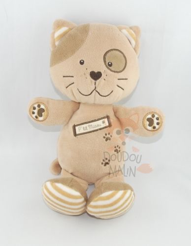  chat marron beige emprunte ptit miaou 